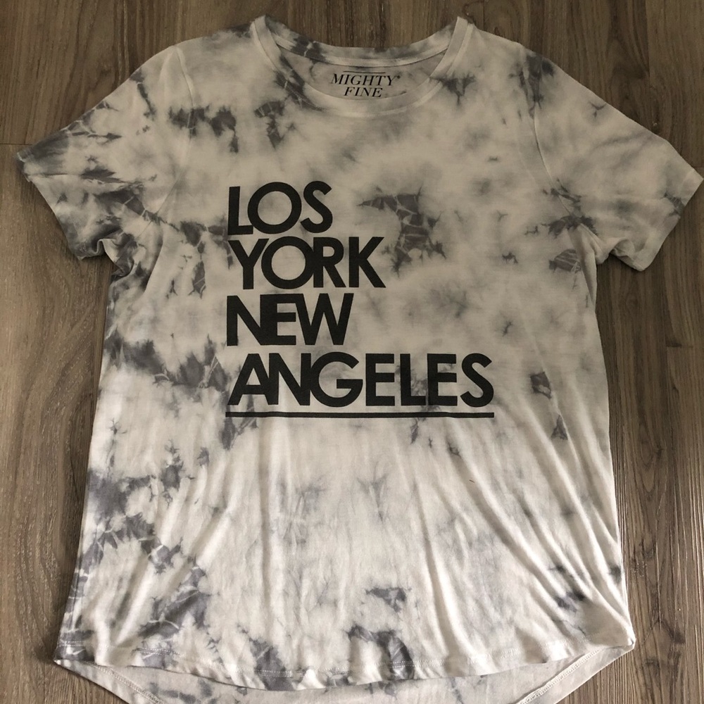 Grey tie dye T Shirt